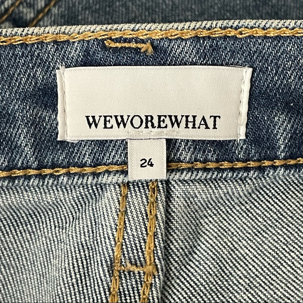 WE WORE WHAT NWT THE DANIELLE JEAN IN SPEING ST HOLE BLUE 24 - Picture 10 of 12